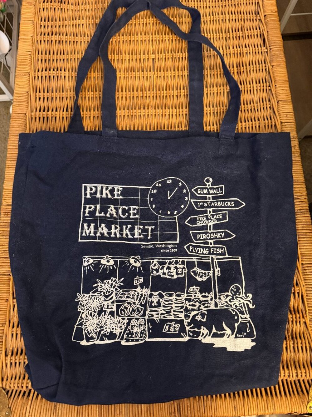 Seattle Pike Place Market Tote